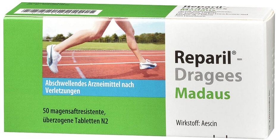 Reparil-dragees Madaus magensaftresistent Tabletten