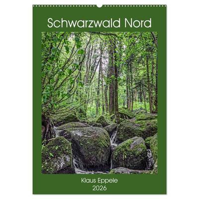 Schwarzwald Nord (Wandkalender 2026 DIN A2 hoch), CALVENDO Monatskalender