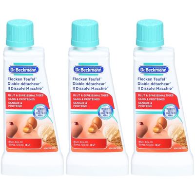 DR Beckmann Teufel Fleckentferner Blut & Proteine x3 3x50 ml Liquidum