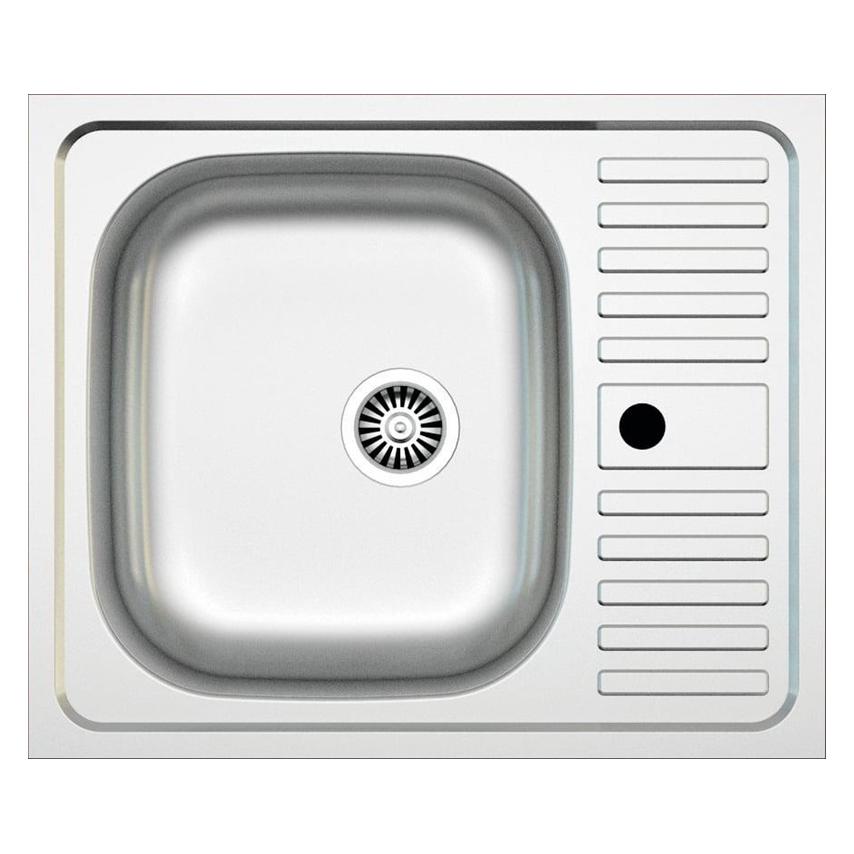 Asil Krom Edelstahlspülbecken AS23 (Einbauspüle, 60 cm, 50 cm) (44389937)