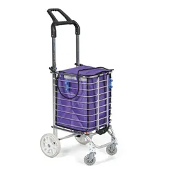 Zusammenklappbarer Einkaufswagen, Kapazität 30 kg