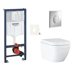 GROHE Euro Ceramic Wand-WC Set für Vorwandmontage SIKOGRSEUSA