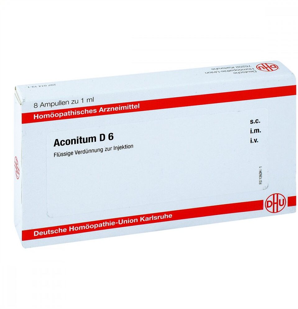 DHU Aconitum D6 Ampullen