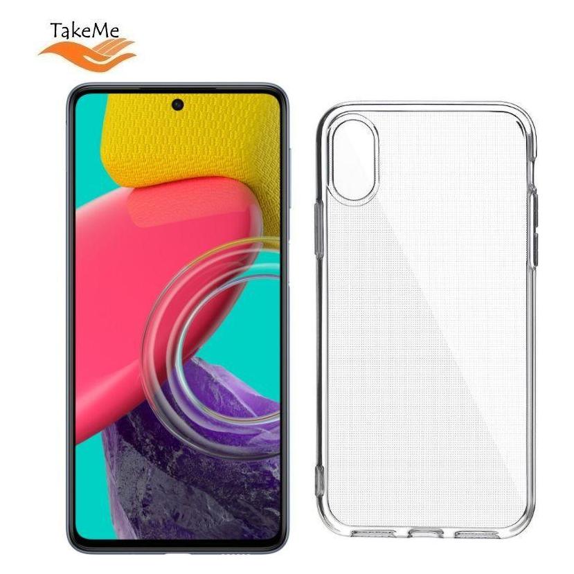 Takeme Perfect Clear Caurspīdīgs aizmugures maks priekš Samsung Galaxy M53 (M536B) (Samsung Galaxy M53 5G) (TMPC2MMSM535G)