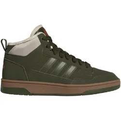 adidas Rapid Court Mid-Top Winterized Sneaker Herren KI3908 - night cargo/night cargo/wonder beige 46