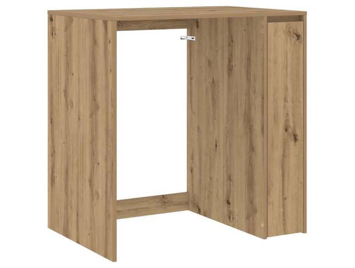 Remise Meuble étagère WC - Sienne - Armoire pour machine à laver - Chêne artisanal - 87x60x89cm_ych64w
