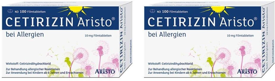 Cetirizin Aristo bei Allergien 10mg