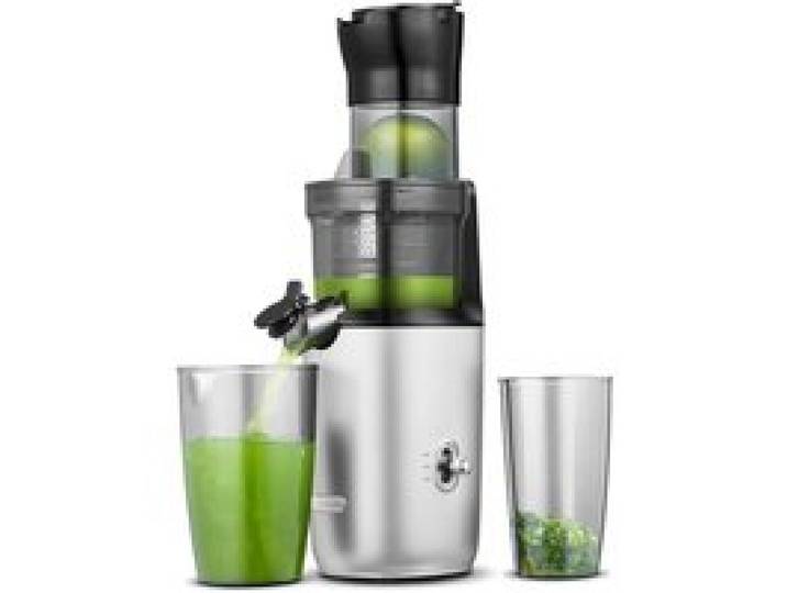 AMZCHEF Extracteur De Jus Pour Fruits Entiers 80MM - Centrifugeuse Extracteur De Jus Sans BPA - 200W Extracteur De Jus Froid Avec