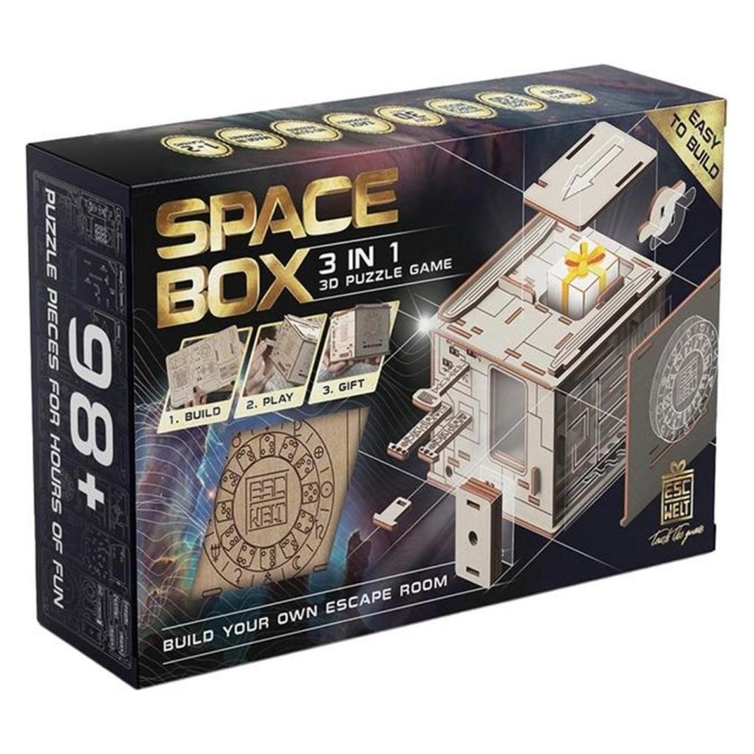 Escape Welt Space Box - Rätselbox Bausatz (Deutsch, 2 Spieler) (EWSB2)