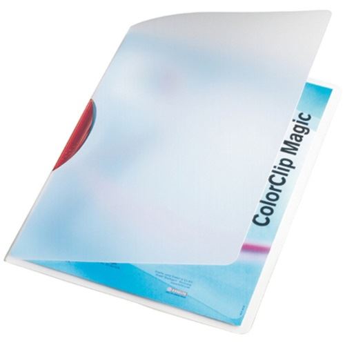 LEITZ Klemmhefter ColorClip Magic 4174 transparent