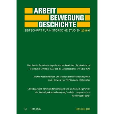 Arbeit – Bewegung – Geschichte, Paperback von Herausgegeben im Auftrag des Fördervereins für Forschungen zur Geschichte der Arbeiterbewegung e. V.,