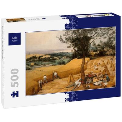 Lais Puzzle Pieter Bruegel d. Ä. - Zyklus der Monatsbilder, Szene: Die Kornernte (Monat August) 500 Teile