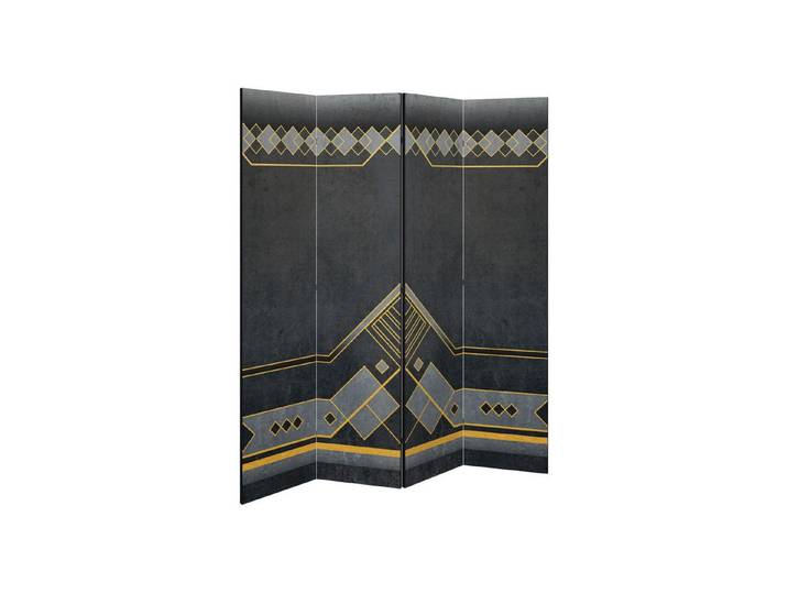 SPACEREBELS Paravent ROYAL COMPOSITION (1 St), Raumteiler mit 4 Paneelen, einseitig bedruckt, 152 x 168 cm