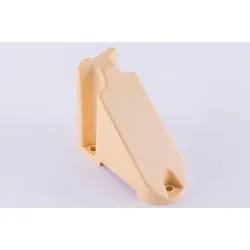 Rundum Meir Anschraubklotz Kunststoff T-Schiene, beige