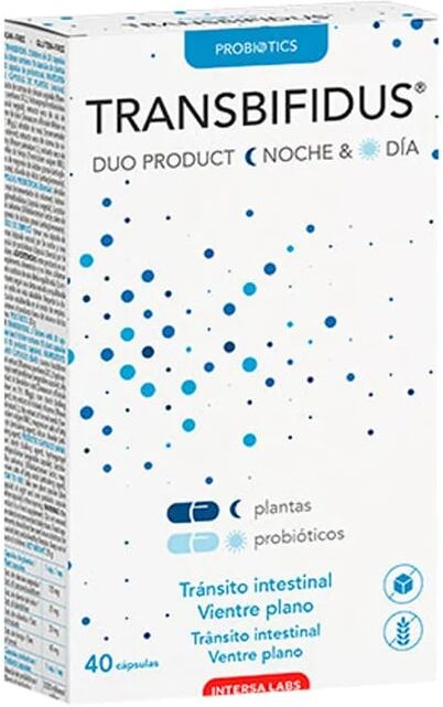 Dieteticos Intersa Transbifidus Duo Noche Y Día 40 Caps