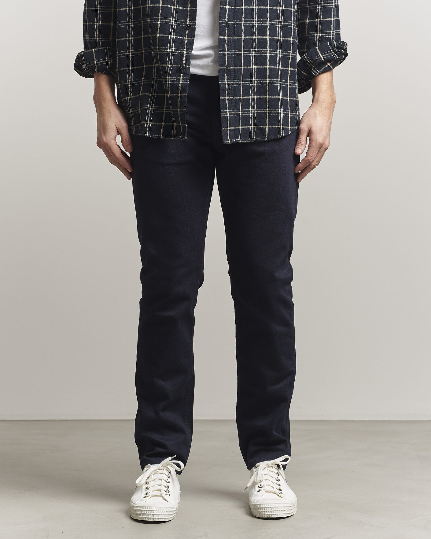 Nudie Jeans Lean Dean Jeans Everblue men W34L32 Blå