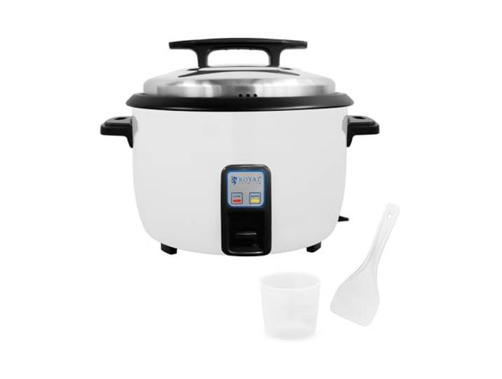 Royal Catering Gastro Reiskocher 13 L 1950 W Elektrisch Dampfkocher Reiskochtopf Gemüsegarer