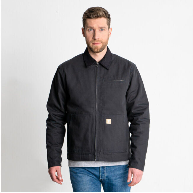 Veste matelassée STIER Heavy Work, Couleur Noir, Taille XL, coton organique (906695)