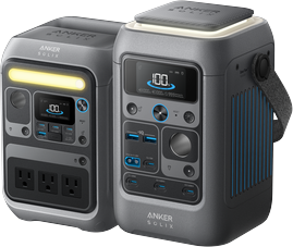 Anker SOLIX C300 Portable Power Station + C300 DC Portable Power Station