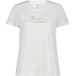 CMP Campagnolo, Damen, Funktionsshirt, Print (XXS), Weiss