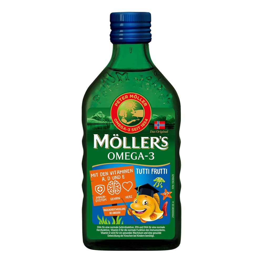Kyberg Pharma Vertriebs GmbH Möller's Omega-3 Kids Fruchtgeschmack Öl 15638429