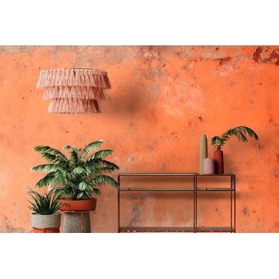 Fototapete LIVING WALLS "Walls by Patel 5 Fototapete Patina- und Betonoptik", orange, B:4m H:0m L:2,7m, Vlies, Tapeten, Patina- und Betonoptik auf 200 g/m² Premium-Vlies