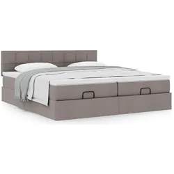 vidaXL, Bett, Ottoman-Bett (200 x 200 cm)