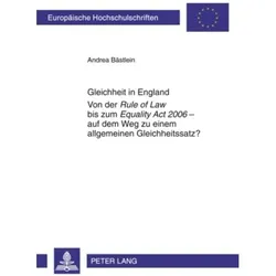 Gleichheit in England, Fachbücher von Andrea Bästlein