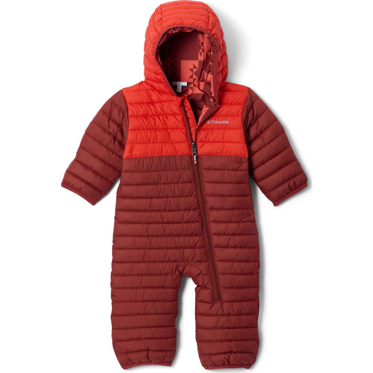 Columbia Infant Powder Lite II Reversible Insulated Bunting red oxide, super sonic (632) 12/18 208875-2088751-632-12/18