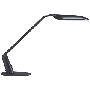 Unilux Schreibtischlampe Duo, schwarz, LED, 1.033 Lumen, warmweiß