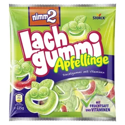 nimm2® Lachgummi Apfellinge Fruchtgummi 225,0 g
