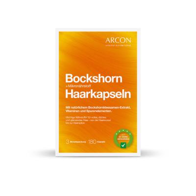 BOCKSHORN+Mikronährstoff Haarkapseln Tisane plus 180 St Kapseln