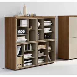 Büroregal Schrank modern Lewo 6