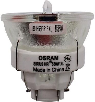 Osram Sirius HRI 550W XL Moving Head HID Lamp – 28,000 lm, 7500K, 90V, Side Prong, 1,000 hr - 55247