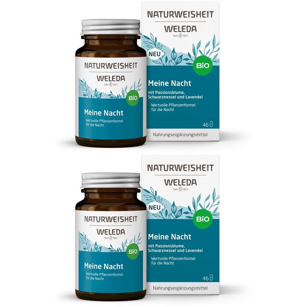 Weleda Naturwe Mein Nacht Bio 2x 2x46 St Kapseln
