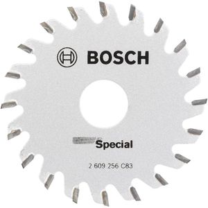 Bosch Kreissägeblatt Special 2609256c83, 65 x 15mm, 20 Zähne, für Holz, Kunststoff, Metall