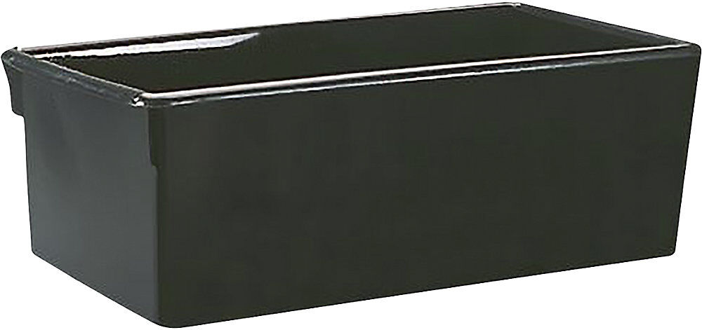 kaiserkraft Lagerbehälter für Kommissionierwagen, 14 l, schwarz
