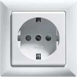 Eltako 30000650 DSS mit Steckdosen-Oberteil, weiß DSS+SDO55-ws
