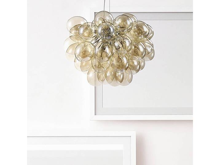 Suspension Balbo Ø 50cm Argenté Métal mixte G9