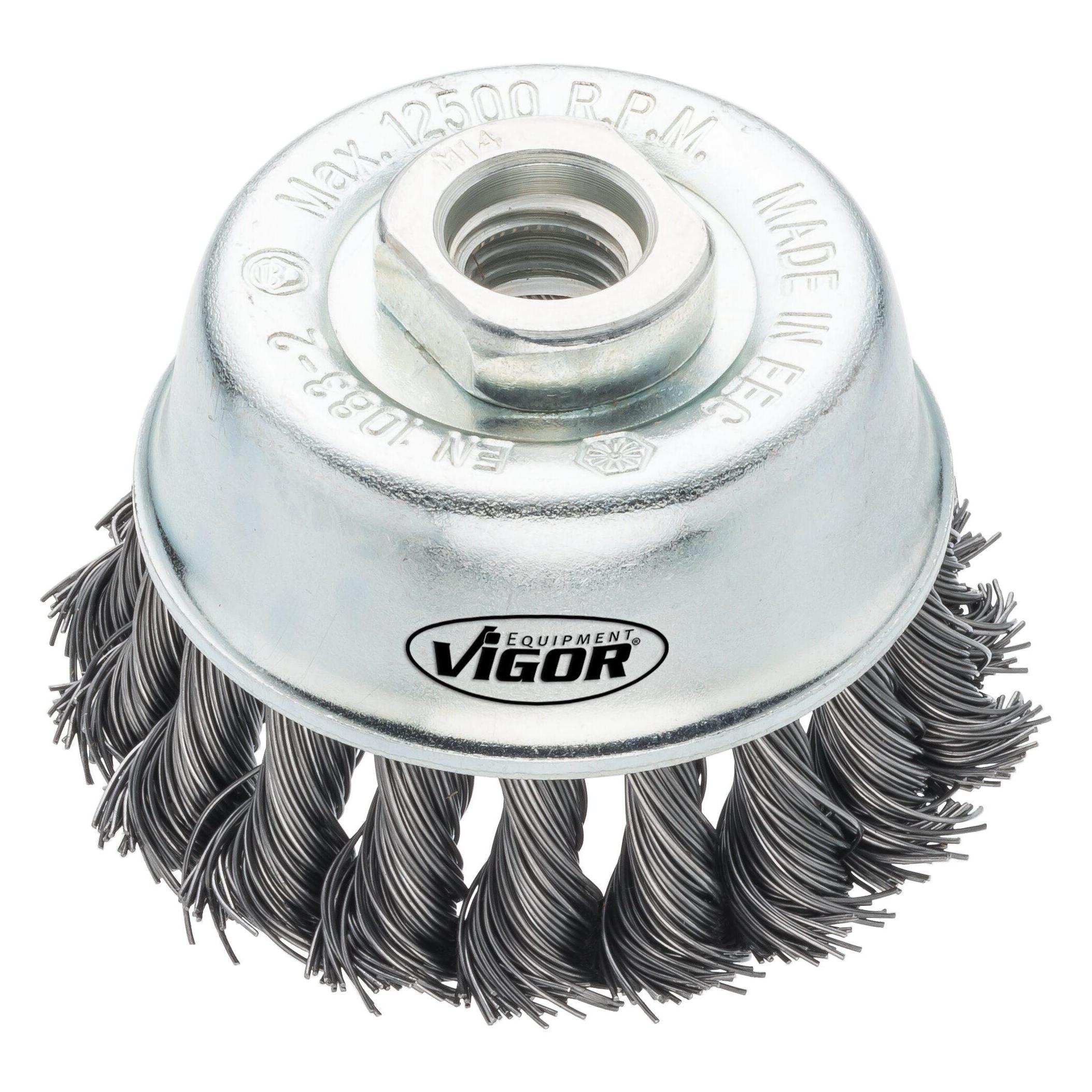 Vigor Topfbürste f. Winkelschl. gezopft, 65 mm (V6801-65)