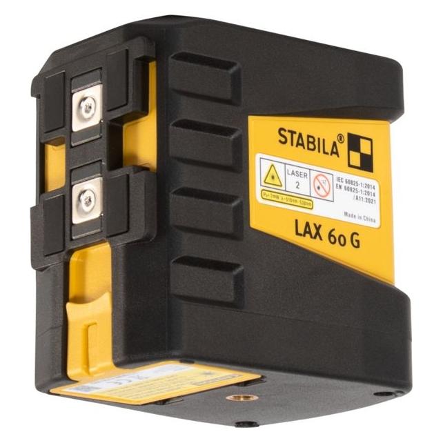 Stabila Kreuzlinien-Laser LAX 60 G, 3-teiliges Set (Kreuzlinienlaser) (230101)