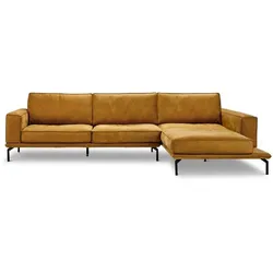 Bullfrog Ecksofa 1041 Caballero Leder Gelb Curry