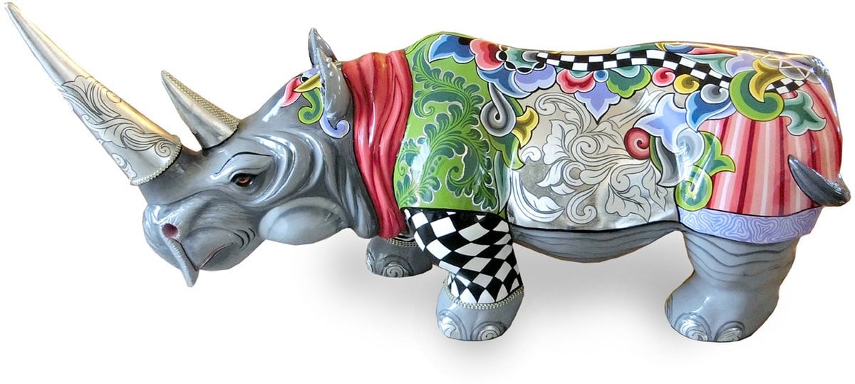 Tom's Drag Neushoorn Fernando Silver Line voor volwassenen