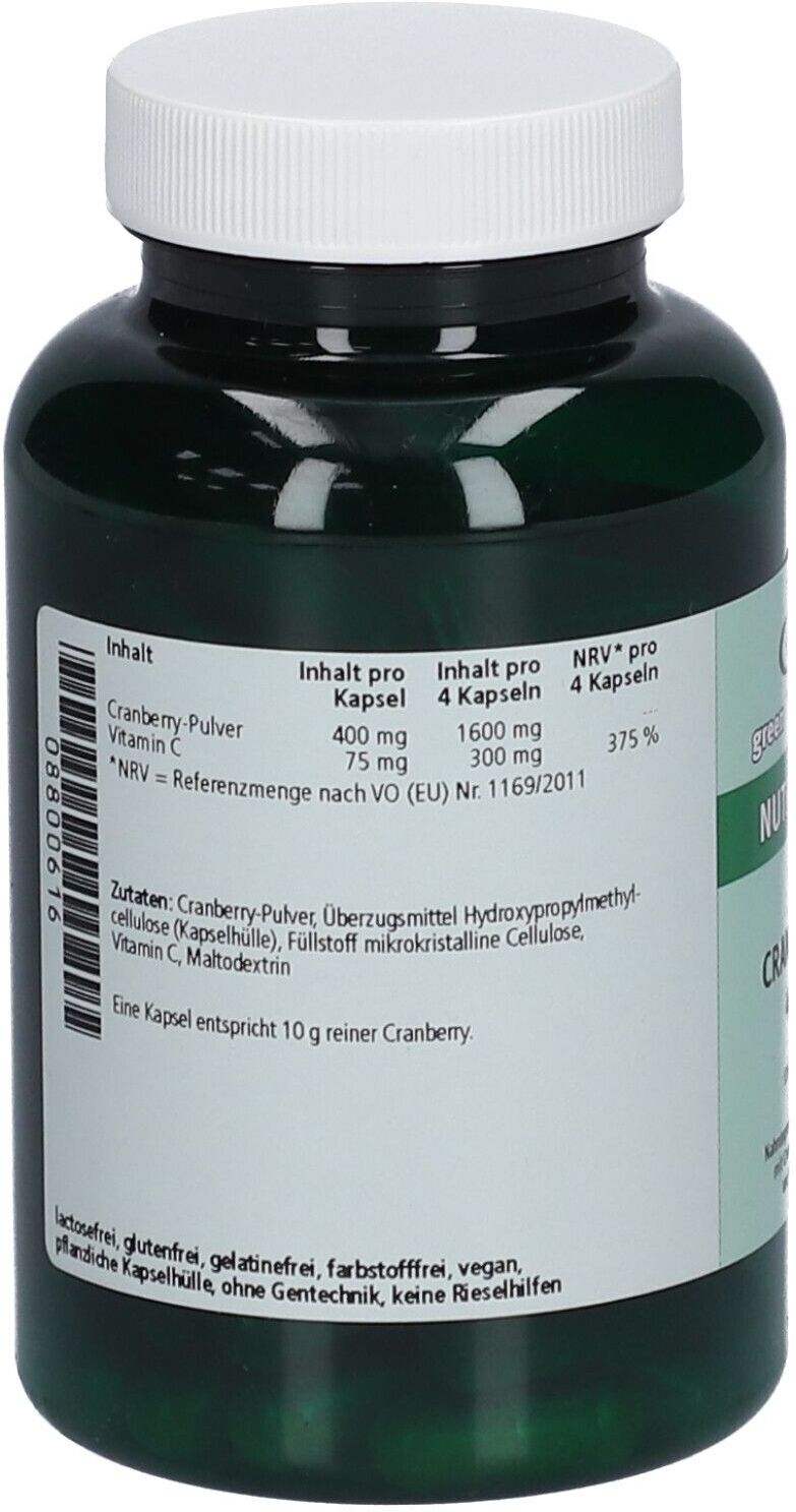 Nutritheke Cranberry 400 Kapseln 120 St