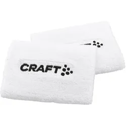 2er Pack CRAFT Ability Schweißbänder 900000 - white