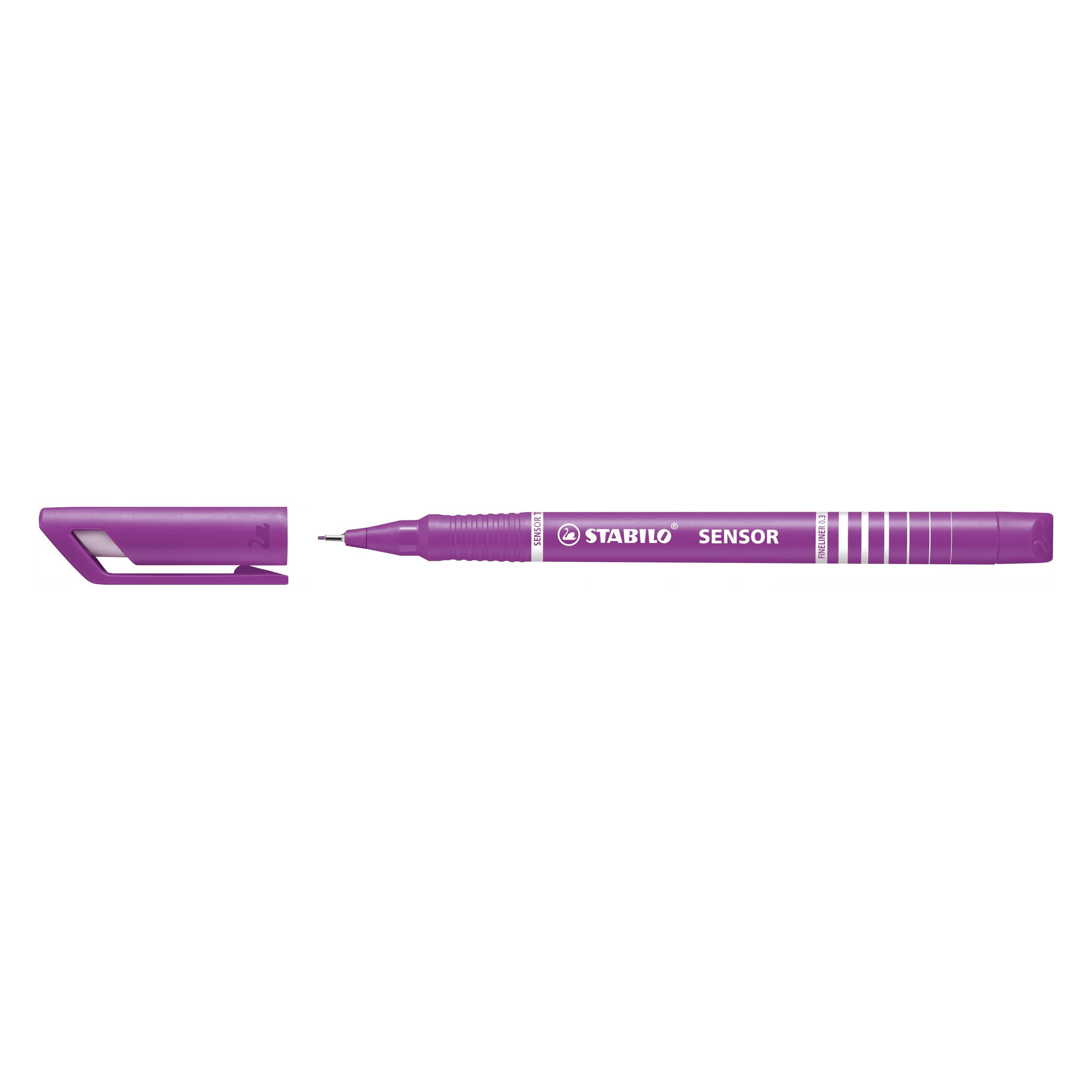 Stabilo SENSOR F Finliner mit gefederter Spitzer (1x) (189/58)