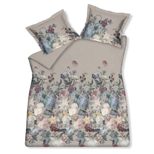 Vandyck FLOWERBOMB Kussensloop cream tan 60x70 cm