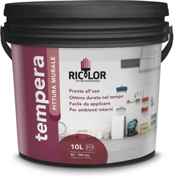 TEMPERA 10LT RICOLOR