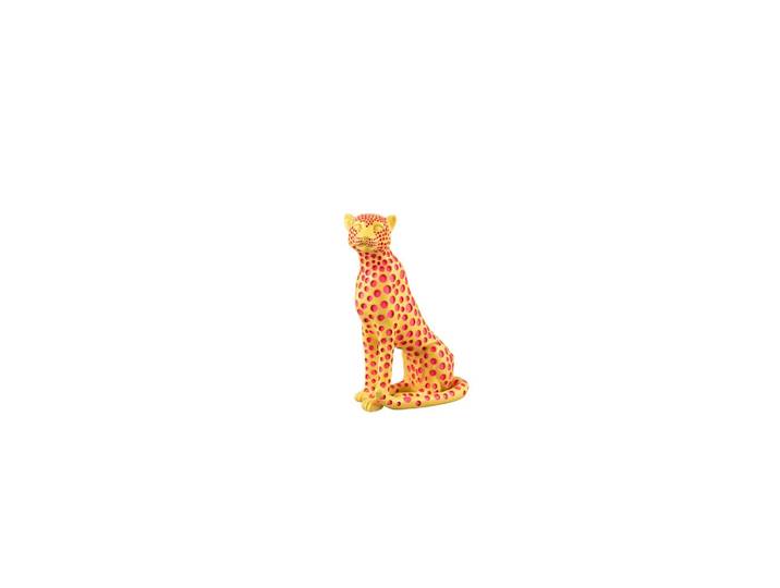 Dekoleopard Pantra Gelb