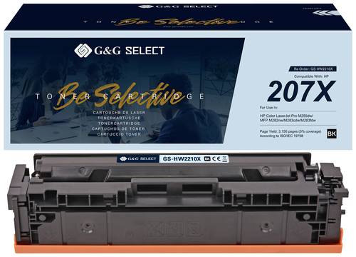 G&G Toner ersetzt HP 207X Kompatibel Schwarz W2210X(207X) GS-HW2210X(207X)